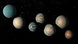 赤色矮星TRAPPIST-1の7つの系外惑星、形成から現在まで軌道が乱されていない模様