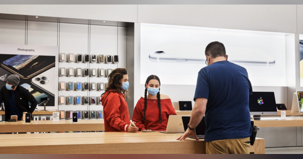 Apple Store、「マスク必須、体温チェック」で再開へ　日本はまだ