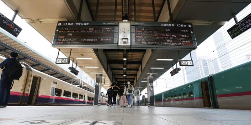 JR東、新幹線減便を取りやめ　人出回復と判断