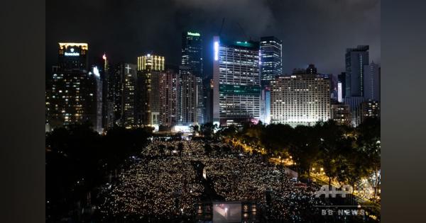 香港当局、集会制限措置を延長 天安門事件の追悼集会は開催難しく