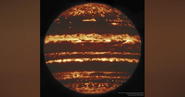 木星大気の内側を「ラッキー・イメージング」を用いた赤外線画像で探る