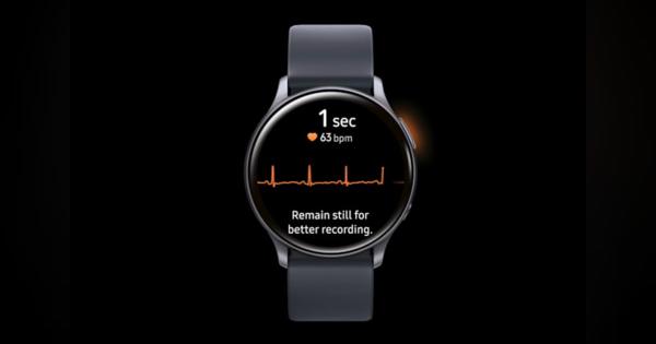 Galaxy Watch Active 2、ECGの認可を韓国で取得