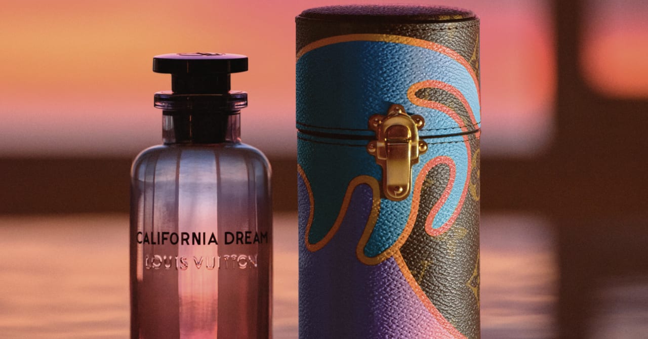 「ルイ・ヴィトン」新作香水はカリフォルニアのサンセットをイメージ、マンダリンやアンブレットシードを調香