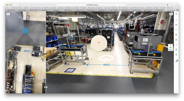 アウディ、工場を3Dデジタルスキャン…仮想で生産計画が可能に
