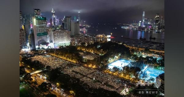 香港警察、コロナ理由に天安門事件の追悼集会認めず 過去30年で初