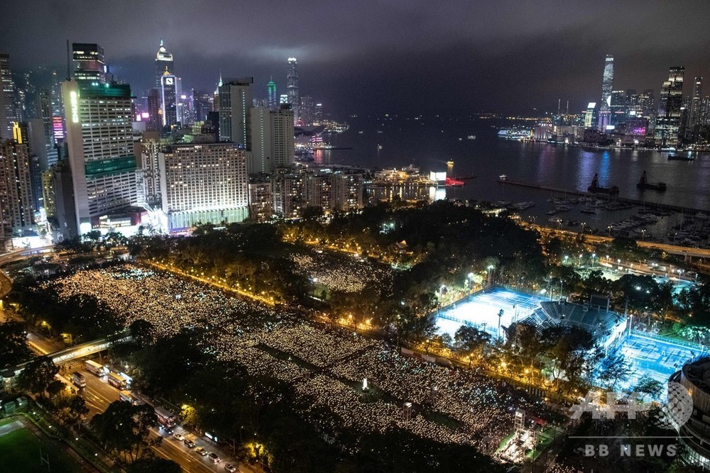 香港警察、コロナ理由に天安門事件の追悼集会認めず 過去30年で初