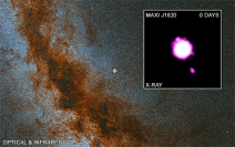 ブラックホールから放出されたジェットを撮影　NASA