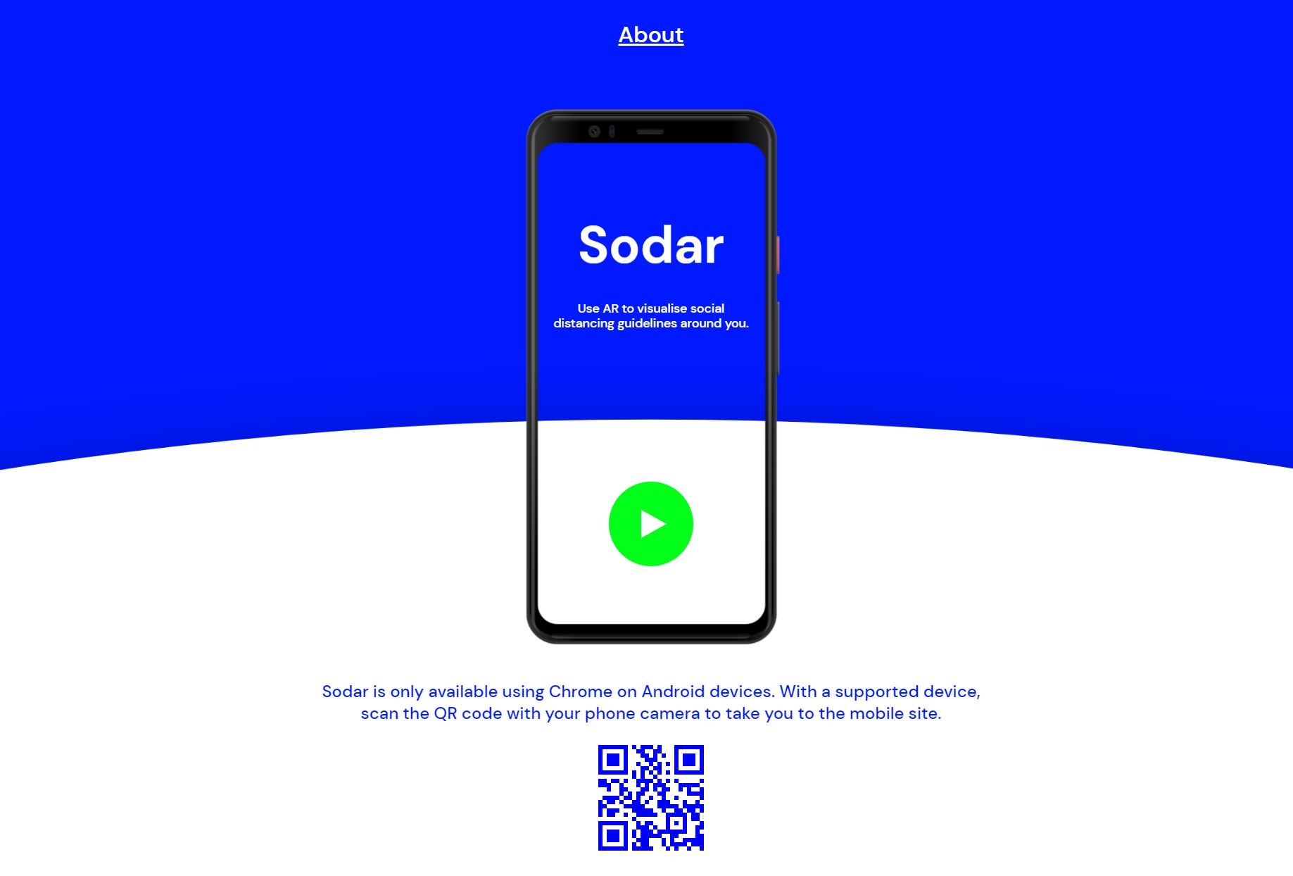 Google、ソーシャルディスタンス（2ｍ）をARで確認するWebアプリ「Sodar」公開