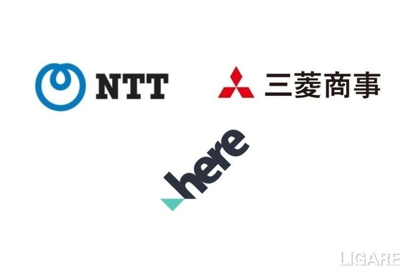 NTTと三菱商事、地図・位置情報サービスのHEREに出資