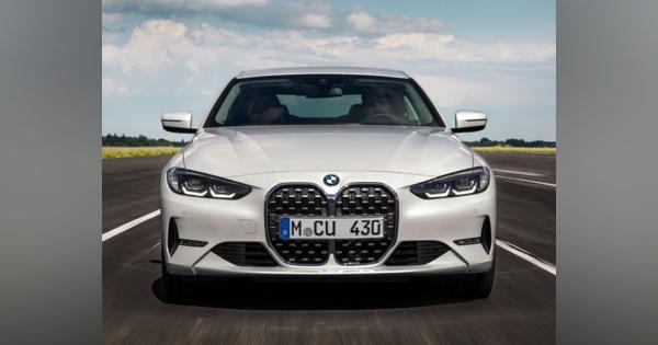 BMW 4シリーズクーペ 新型、縦長グリル採用…欧州発表