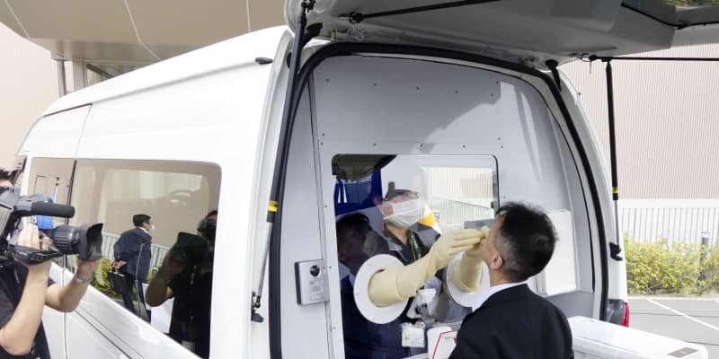 豊田合成、コロナ検査車両を寄贈　名古屋大に、院内感染防止