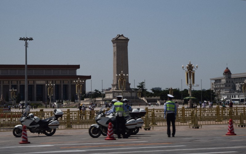中国メディアは黙殺　天安門事件31年　広場には警察官、追悼活動今年も封じ込め