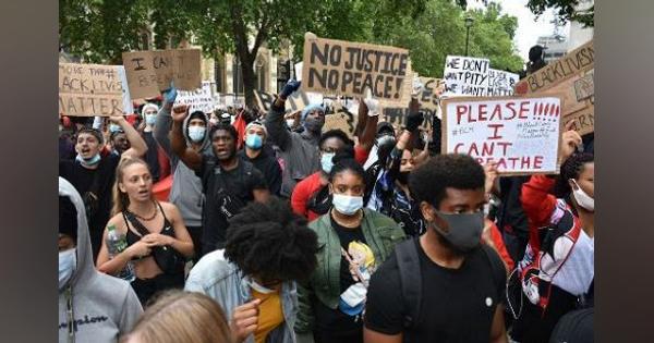 米黒人暴行死　英でもデモ「差別は米国だけではない」