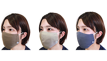 接触冷感マスクが「リポトレンタアンニ」から、3色のカラーと2サイズ