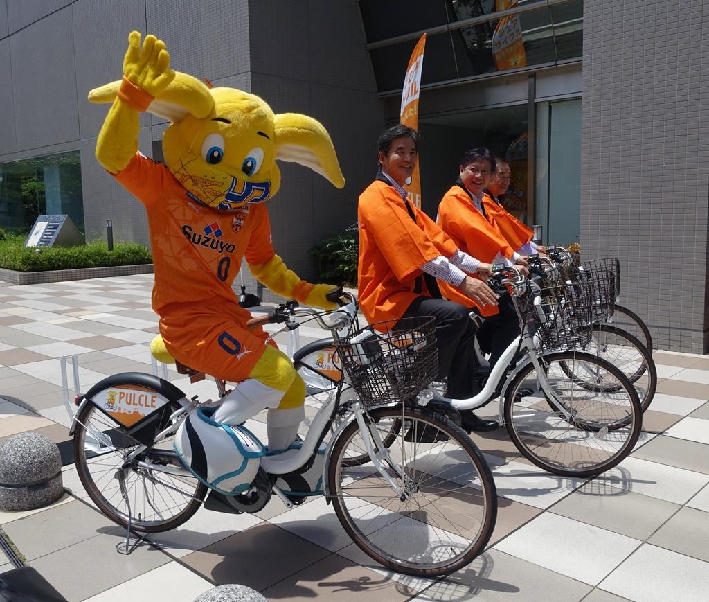 静岡市などシェアサイクル事業８日開始　新型コロナで注目の自転車インフラ拡充