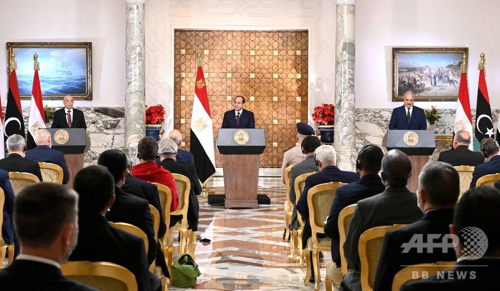 リビア暫定政権、攻勢に ハフタル氏はエジプトの停戦提案支持