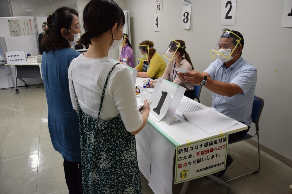 コロナ禍で異例の選挙戦　現地入れず　沖縄県議選