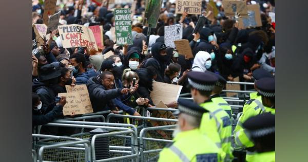 ロンドンでも連日の抗議デモ、人種差別問題を訴え