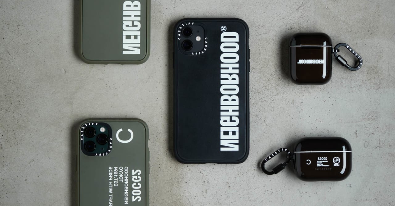 ネイバーフッドがケースティファイとコラボ、耐衝撃性に優れたiPhoneケースを発売