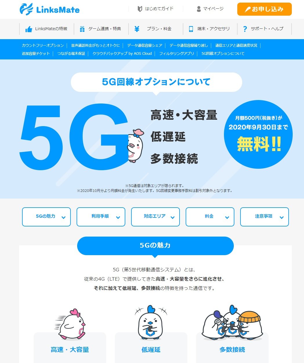 “格安SIM”でも5Gスタート　ドコモ系MVNO「LinksMate」がオプション料金500円で提供