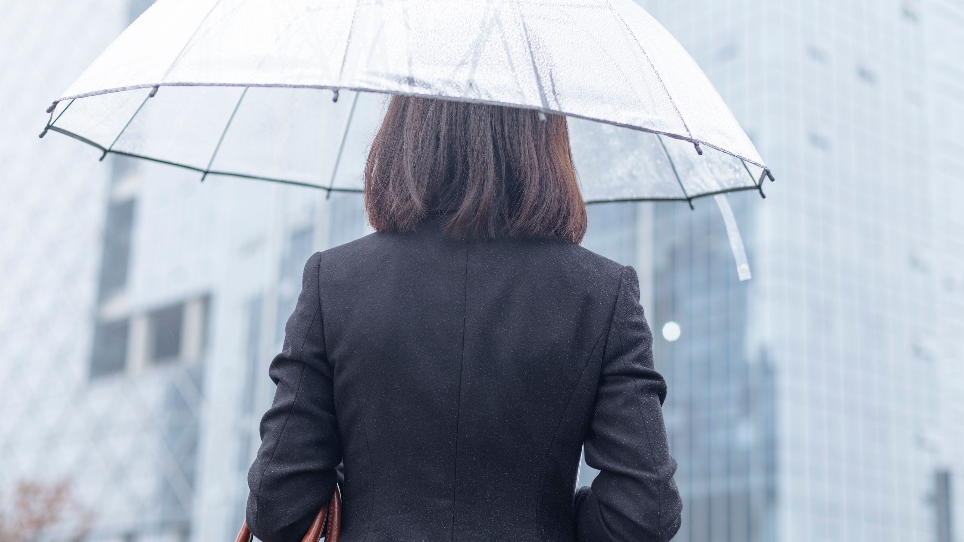 梅雨の季節に大活躍､エグゼクティブなスーツにも合う大人の傘とは - ビニール傘は意外に見られています