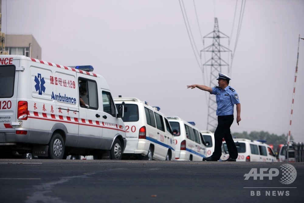 浙江省のタンクローリー爆発、死者14人 負傷者168人に