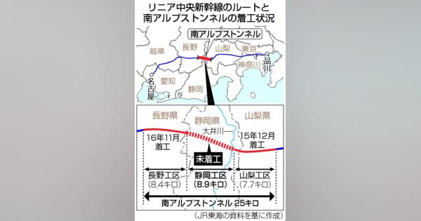 リニア着工へ６月中にもトップ会談　ＪＲ東海と静岡県―平行線なら２７年開業困難：時事ドットコム