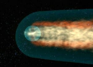 ボイジャーが離脱した太陽圏は球形ではなく、やはり彗星のような形か