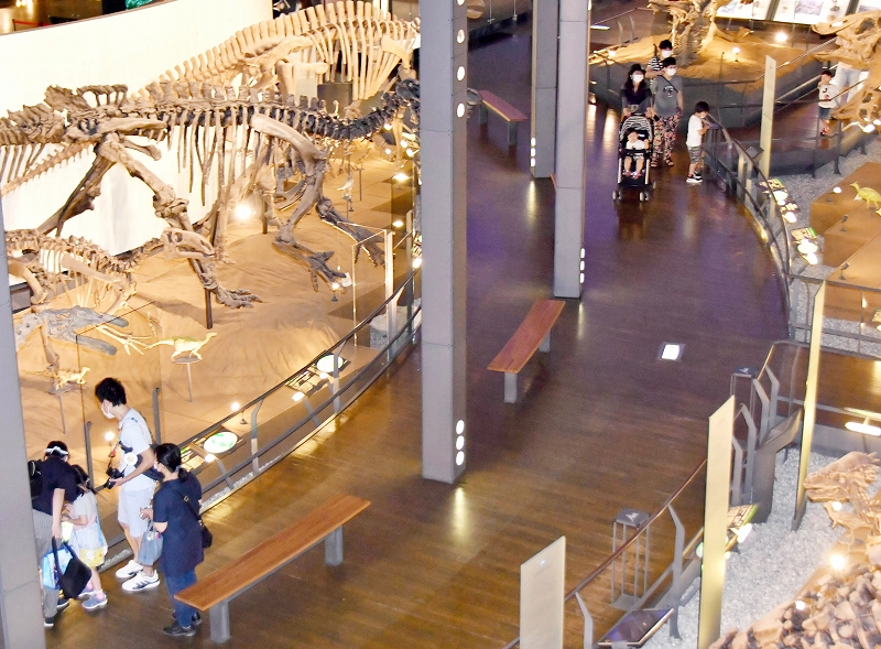 恐竜博物館コロナ越え３カ月ぶり再開
