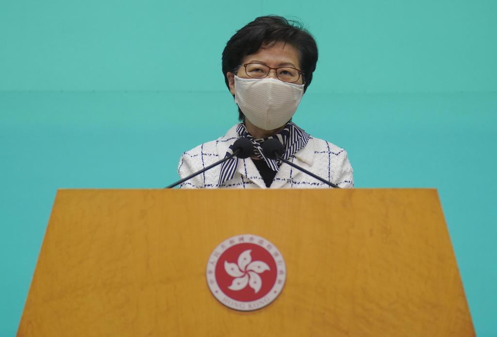 香港長官、国家安全法反対派は「市民の敵だ」　個人の自由より優先