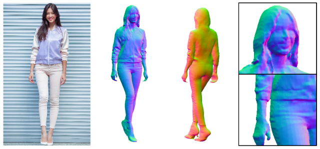 AIで1枚の人物写真から高精細3Dモデル作成　Facebookなど開発