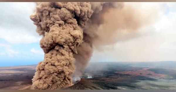 直前豪雨が噴火の引き金、ハワイ　キラウエア火山、米の大学発表