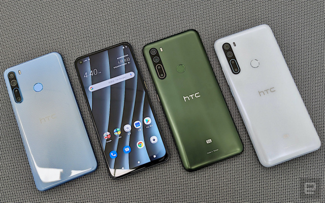 HTC、同社初の5G端末「U20 5G」とミドル端末「Desire 20 Pro」発表