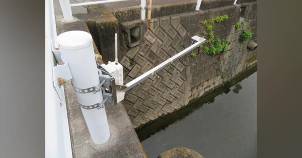 「川の様子見てくる」をIoTで　センサーとクラウドで水位を可視化　NECが防災システム
