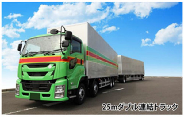 NEXCO中日本、SA・PAのダブル連結トラック用駐車スペースに予約システム導入へ