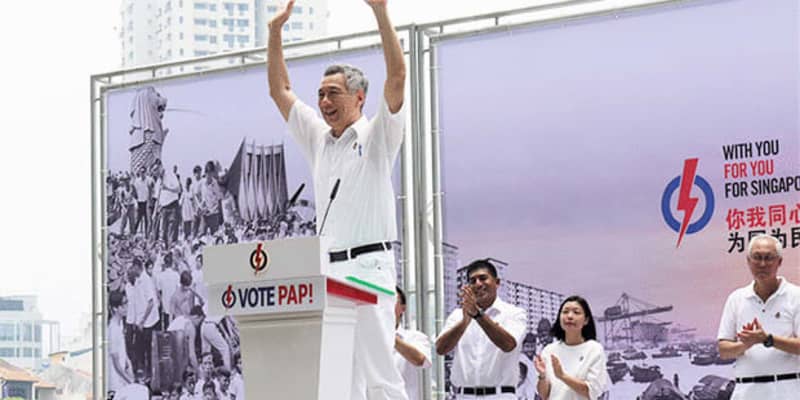 【シンガポール】選挙運動時の集会禁止、感染予防対策で［政治］