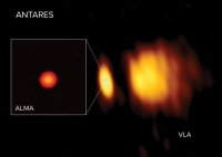 生命誕生の鍵を握る恒星の風　アルマ望遠鏡がアンタレスの大気詳細を明かす