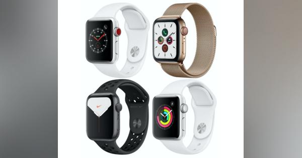 ビックカメラ、Apple Watch Series 5 を5500円値引き。6月28日まで