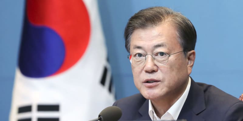 韓国大統領の支持率下落　北朝鮮情勢で統一相辞任