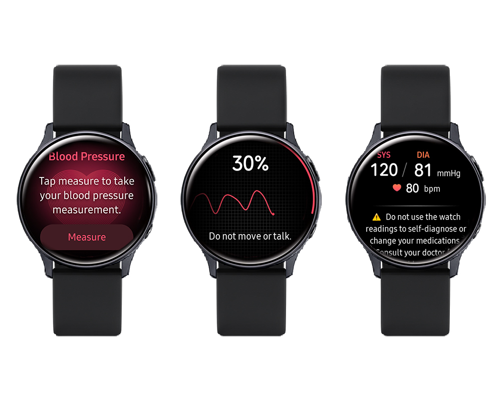 Galaxy Watch Active 2の血圧測定機能、韓国で提供開始