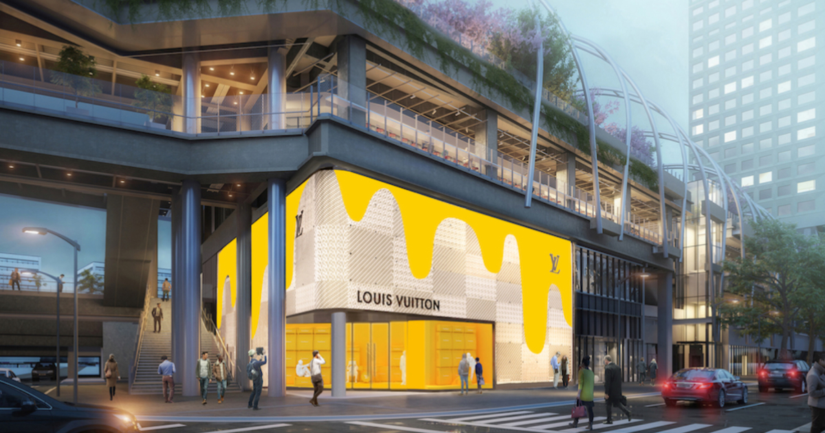 「ルイ・ヴィトン」が渋谷に世界初のメンズ旗艦店　ヴァージルのクリエイションを多角的に表現