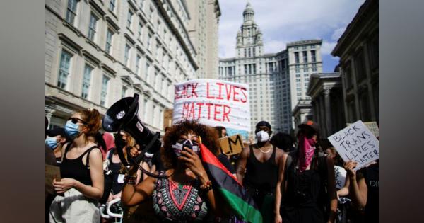 全米でデモ行進、人種差別撤廃訴え　奴隷解放記念日