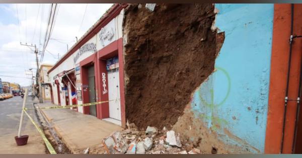 メキシコ南部で地震、6人死亡　M7.4、建物倒壊