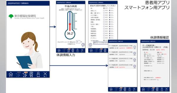 都の「健康管理アプリ」日本MSが技術協力　「わずか数日で」開発　GitHubでテンプレ公開