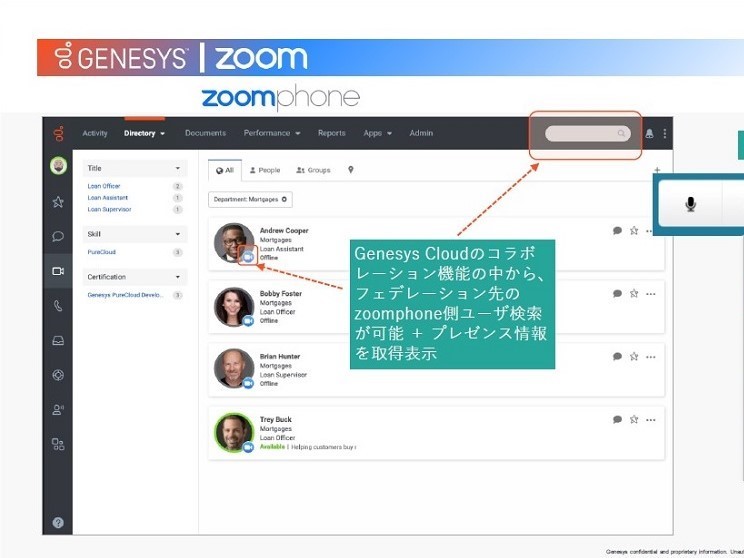 Zoomと連携で“ニューノーマル”に対応へ--ジェネシス、自社の取り組みを発表