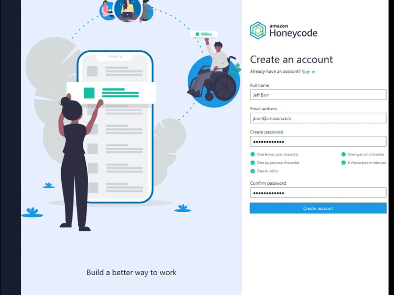 AWS、ノーコードアプリ開発サービス「Amazon Honeycode」発表 Japan)