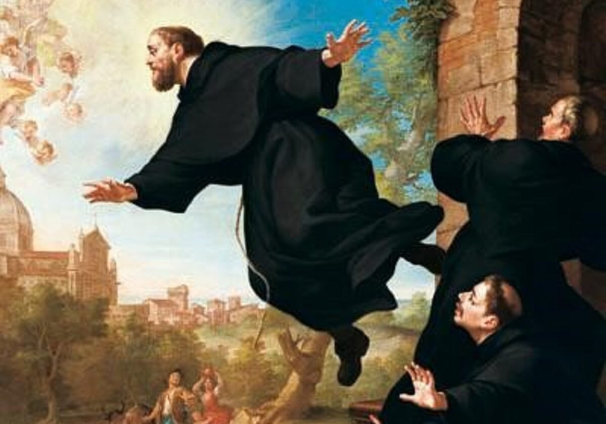 イタリアの神父、制御不能な空中浮揚現象を繰り返す