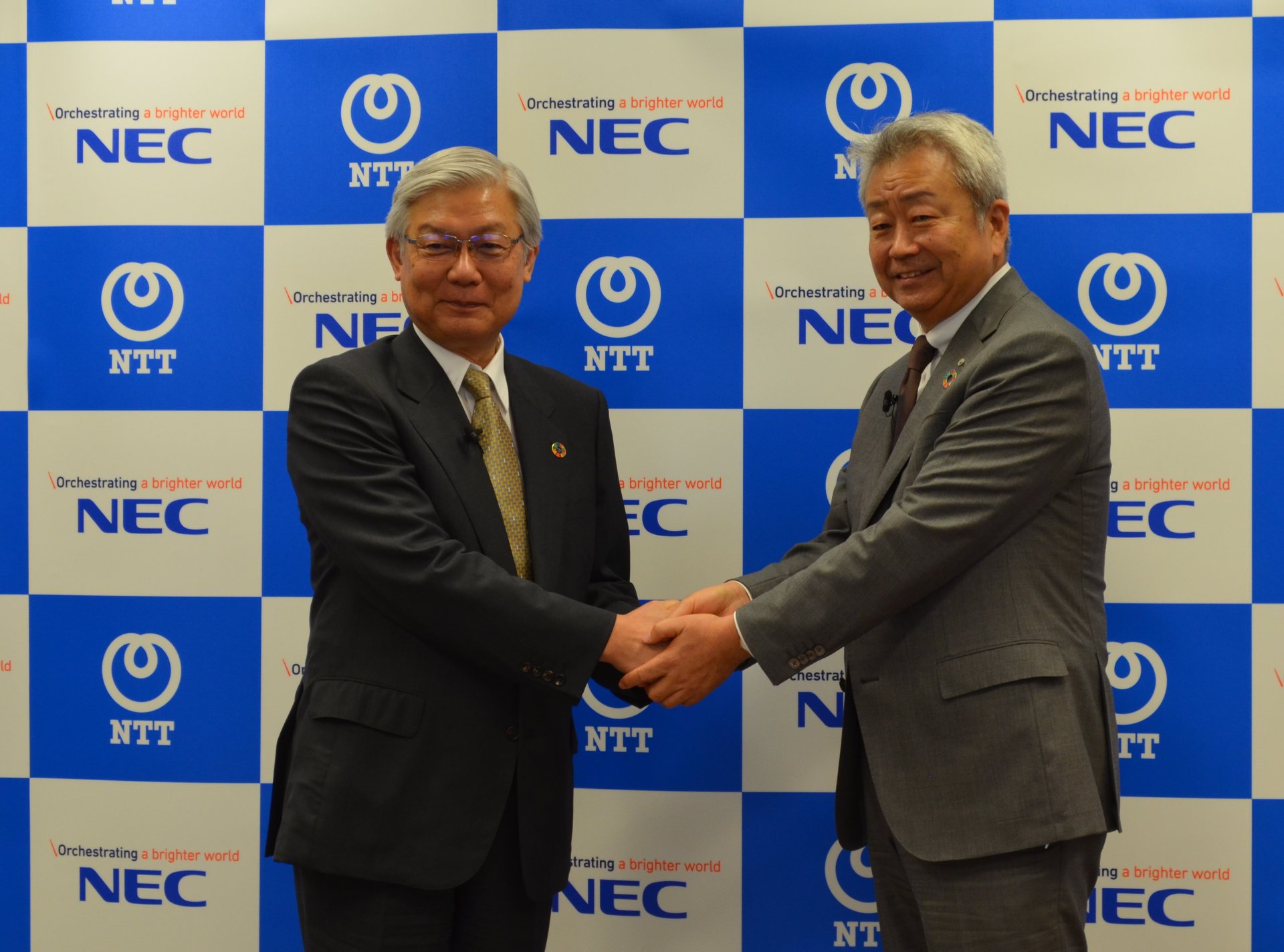 新たなメイドインジャパンで世界に、NTTとNECが資本業務提携