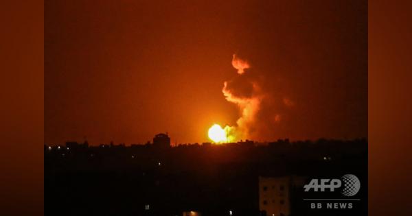イスラエルがガザ地区空爆、前日にガザからロケット弾