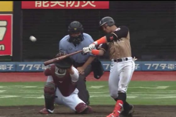 日ハム杉谷の今季初本塁打に石橋貴明さんが歓喜！「大変大変！」
